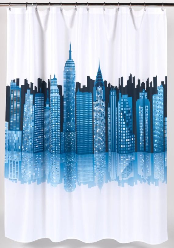 The Museum Collection - Water Repellent Fabric Curtain Showers - Image 11