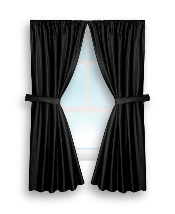 Polyester Fabric Bathroom Window Curtain - Image 11