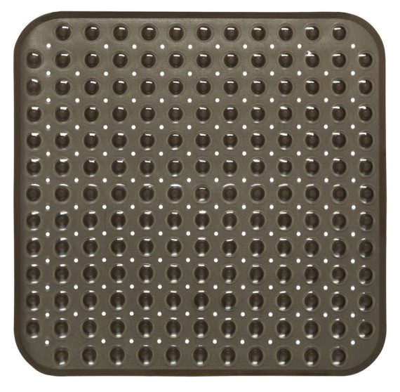 Bubbles Look Vinyl Bath Mat