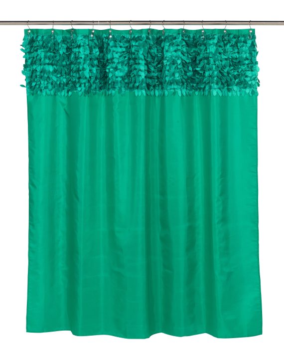 Jasmine Fabric Shower Curtain - Image 4