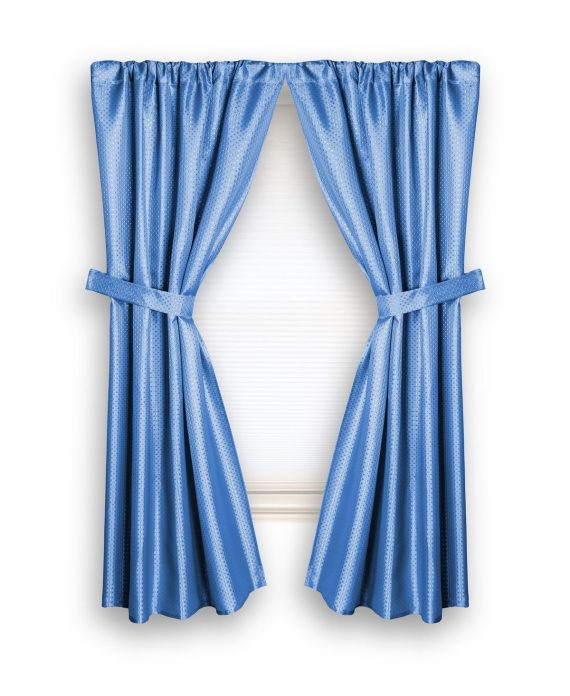 Lauren Diamond-Piqued Bathroom Window Curtain - Image 3