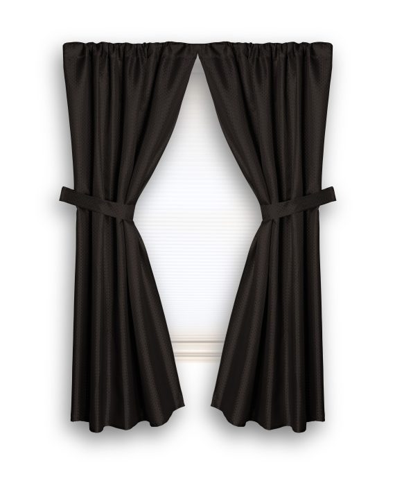 Lauren Diamond-Piqued Bathroom Window Curtain - Image 7
