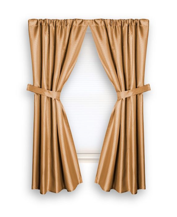 Lauren Diamond-Piqued Bathroom Window Curtain - Image 4