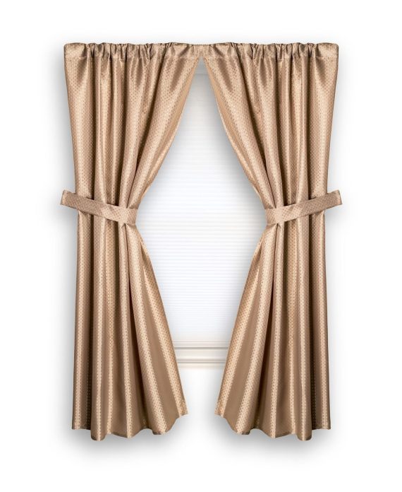 Lauren Diamond-Piqued Bathroom Window Curtain - Image 9