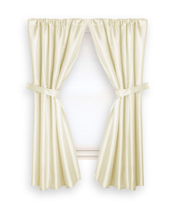 Lauren Diamond-Piqued Bathroom Window Curtain - Image 5