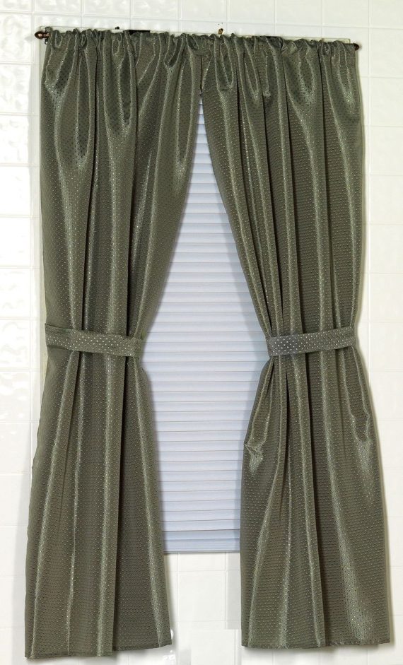Lauren Diamond-Piqued Bathroom Window Curtain - Image 11
