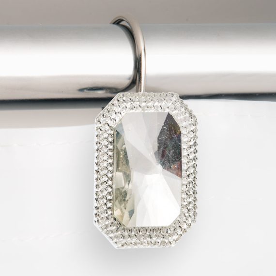 Tiffany Bejeweled Resin Shower Curtain Hooks - Image 6