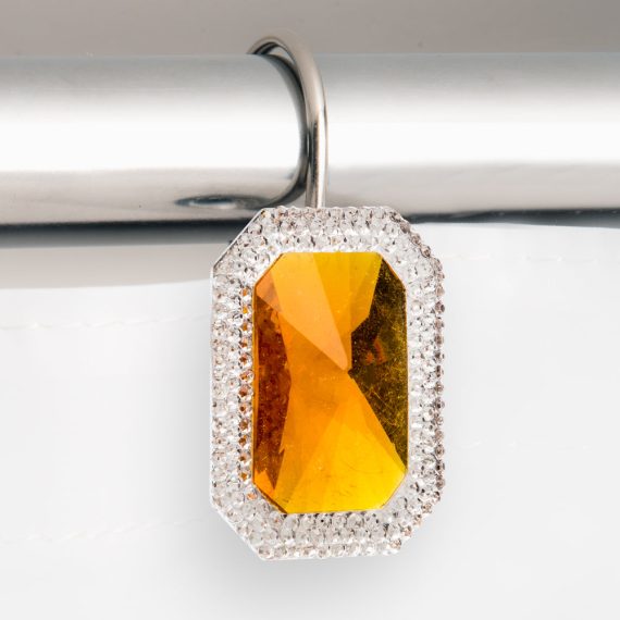 Tiffany Bejeweled Resin Shower Curtain Hooks - Image 9