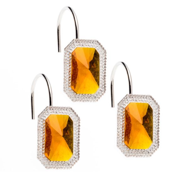 Tiffany Bejeweled Resin Shower Curtain Hooks - Image 8