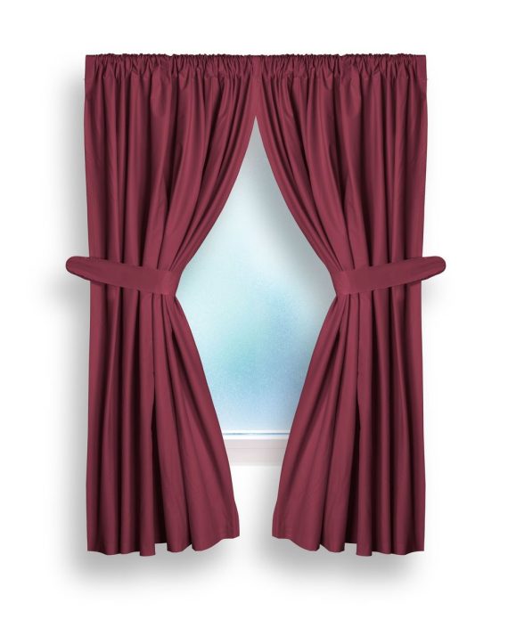 Polyester Fabric Bathroom Window Curtain - Image 13
