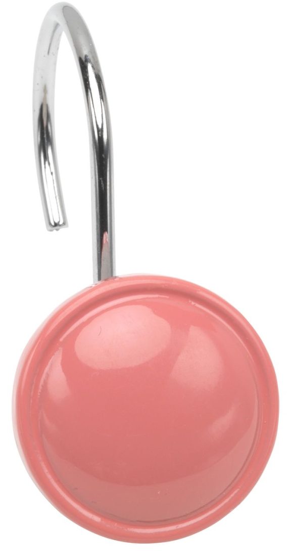 "Color Rounds" Designer Resin Shower Curtain Hooks - Image 8