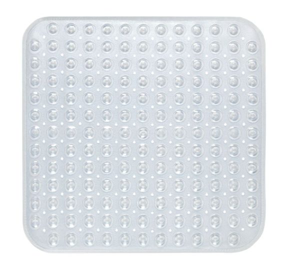 Bubbles Look Vinyl Bath Mat - Image 4