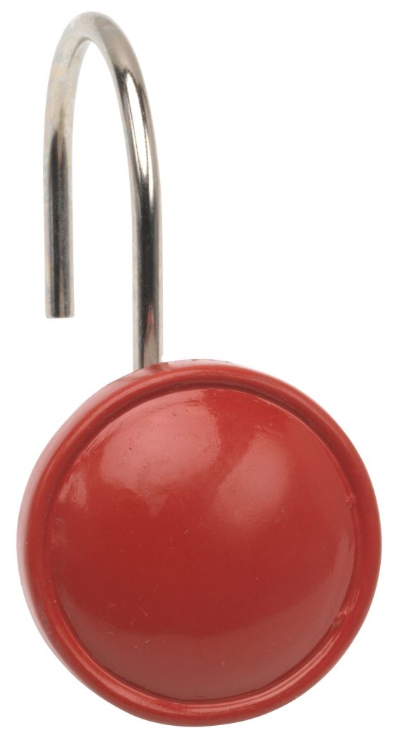 "Color Rounds" Designer Resin Shower Curtain Hooks - Image 11