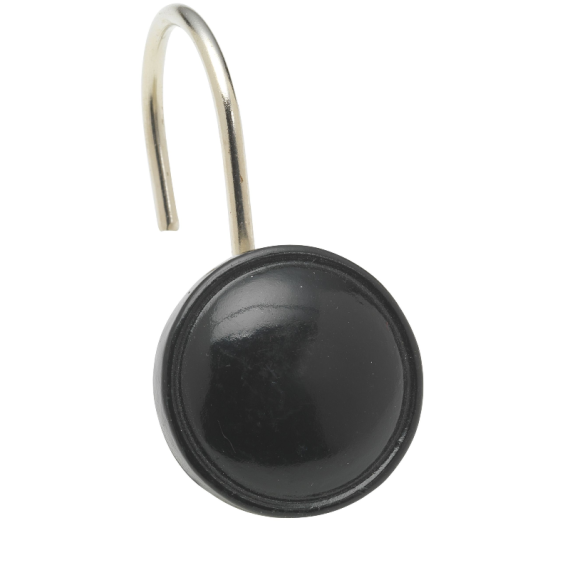 "Color Rounds" Designer Resin Shower Curtain Hooks - Image 4