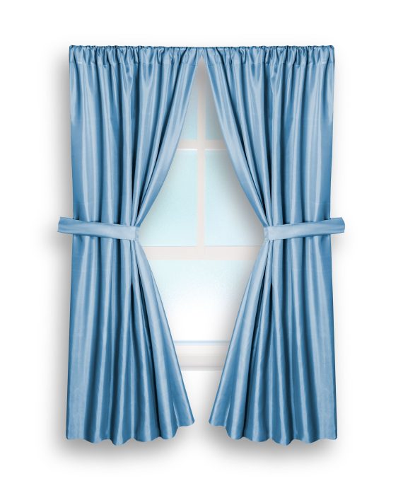 Polyester Fabric Bathroom Window Curtain - Image 9
