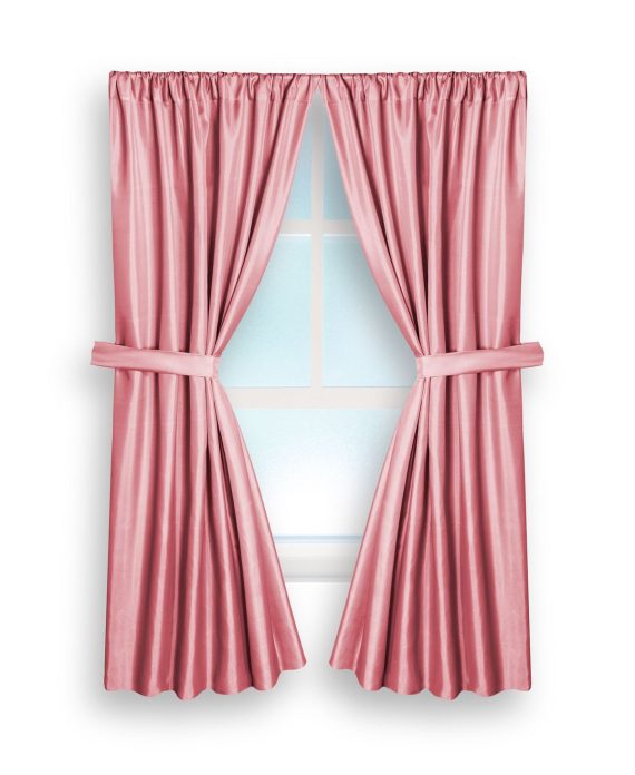 Polyester Fabric Bathroom Window Curtain - Image 5