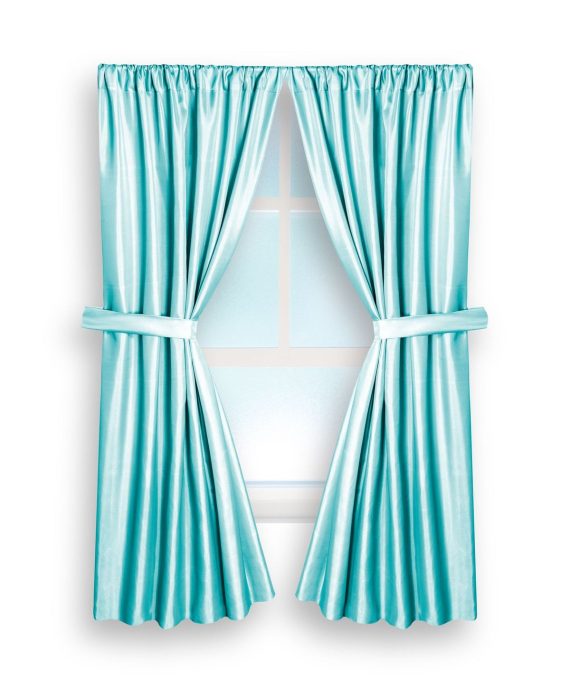 Polyester Fabric Bathroom Window Curtain - Image 7