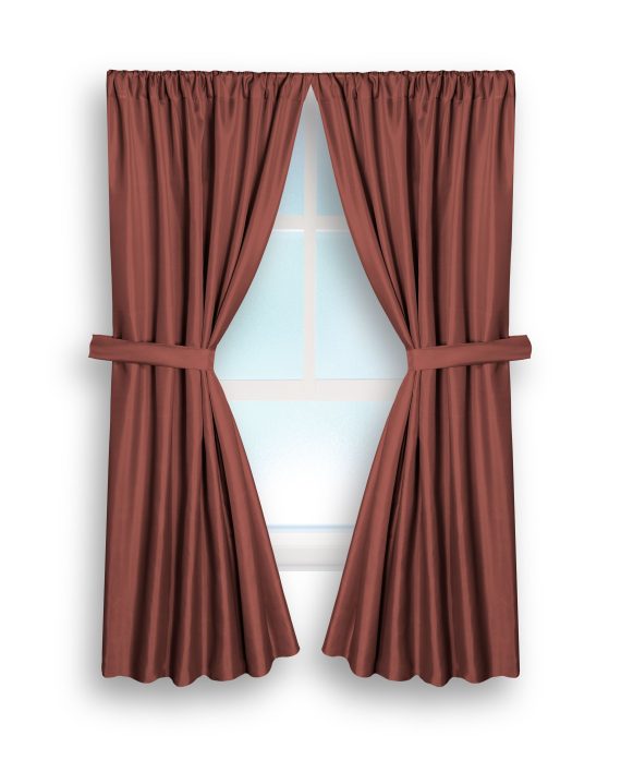 Polyester Fabric Bathroom Window Curtain - Image 8