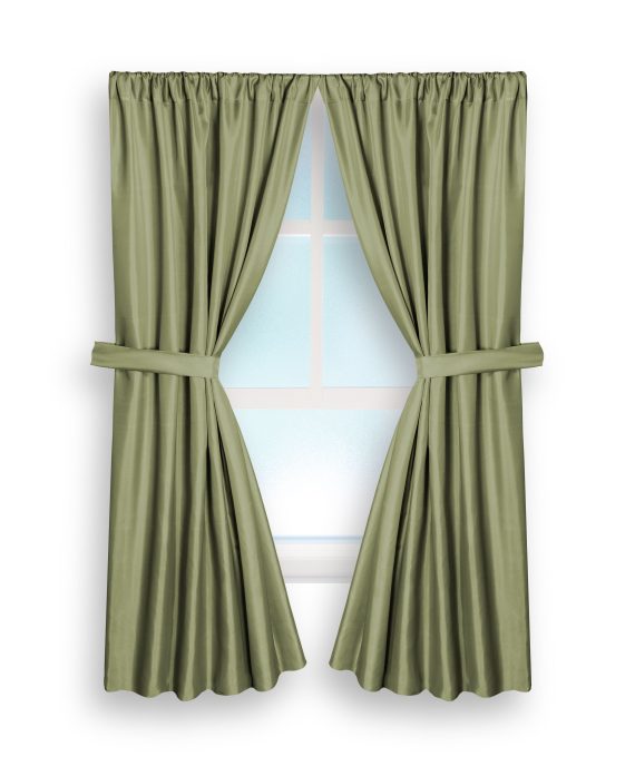 Polyester Fabric Bathroom Window Curtain - Image 12