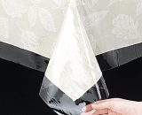 Oval-Shaped Vinyl Tablecloth Protector - Image 2