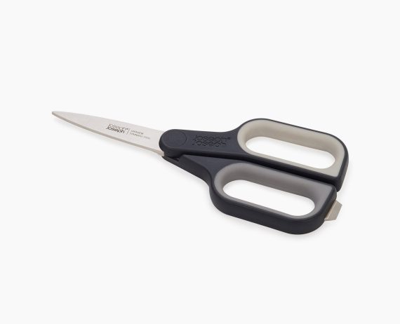Joseph Joseph PlusCut Gray Scissors with Integrated Box Cutter