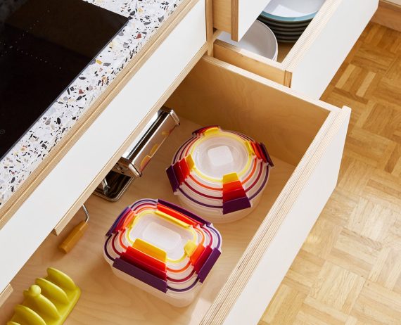 Joseph Joseph Nest Lock 16-Piece Multicolor Mixed Food Container Set - Image 3