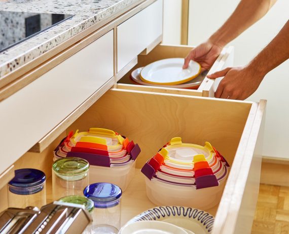 Joseph Joseph Nest Lock 16-Piece Multicolor Mixed Food Container Set - Image 2