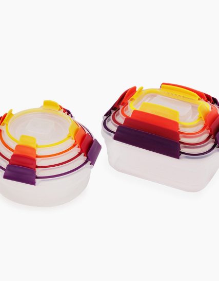 Joseph Joseph Nest Lock 16-Piece Multicolor Mixed Food Container Set