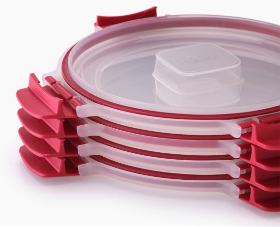 Joseph Joseph Nest Lock 16-Piece Red Container Set - Image 5