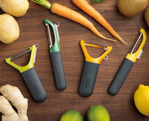 Joseph Joseph Multi-Peel Dark Green Straight Peeler - Image 5