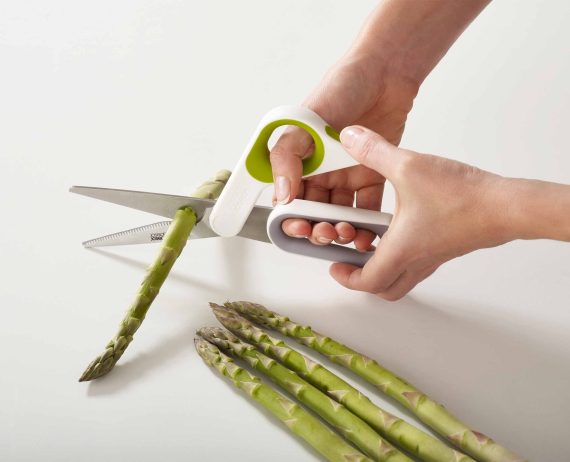 Joseph Joseph PowerGrip Green Kitchen Scissors - Image 5