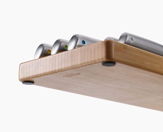 Joseph Joseph Elevate Steel Knife Set with In-drawer Bamboo Storage Tray - Image 4