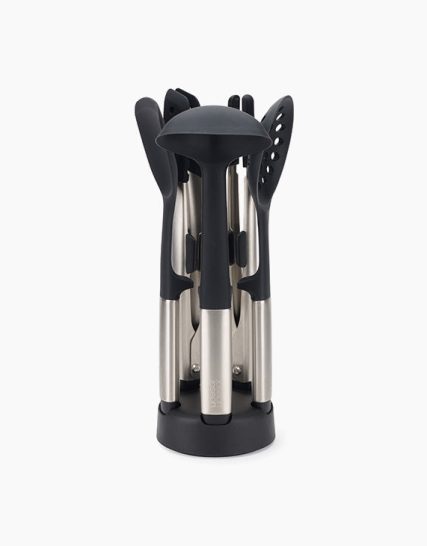 Joseph Joseph Elevate Fusion 5-piece Stainless-steel Utensil Set with Compact Stand