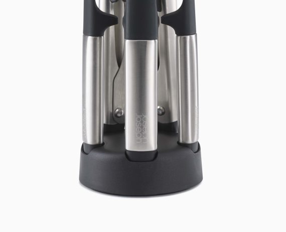 Joseph Joseph Elevate Fusion 5-piece Stainless-steel Utensil Set with Compact Stand - Image 4