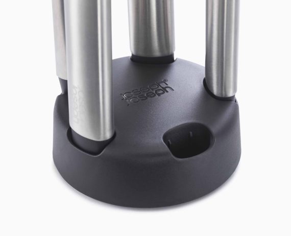 Joseph Joseph Elevate Fusion 5-piece Stainless-steel Utensil Set with Compact Stand - Image 7