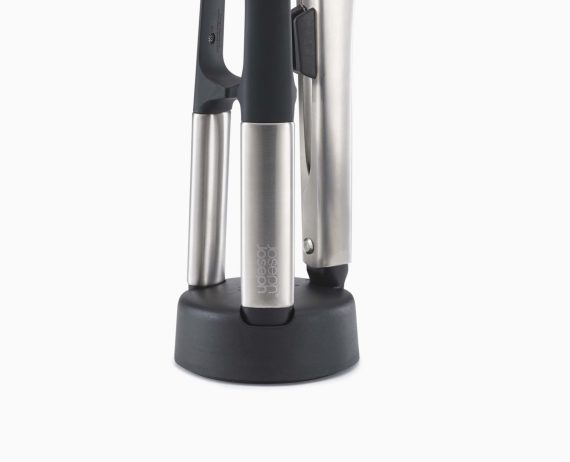 Joseph Joseph Elevate Fusion 3-piece Stainless-steel Utensil Set with Compact Stand - Image 4