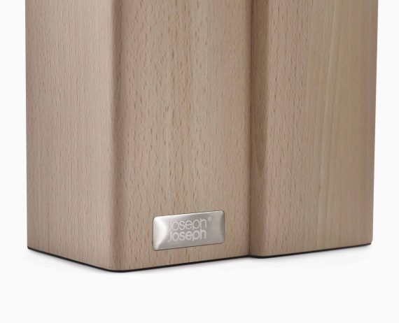 Joseph Joseph Elevate Fusion 5-piece Knife & Scissor Set with Beechwood Block - Image 8