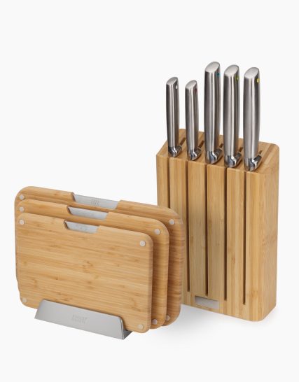 Joseph Joseph 2-piece Bamboo Cutting Board & Knives Set