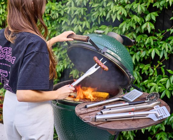 Joseph Joseph GrillOut 4-Piece Stainless-Steel BBQ Utensil Set with Storage Case - Image 3