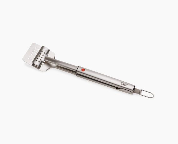 Joseph Joseph GrillOut Stainless-Steel BBQ Turner Tongs with Extending Handle
