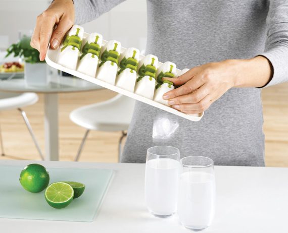Joseph Joseph QuickSnap Plus Green Ice Cube Tray - Image 2