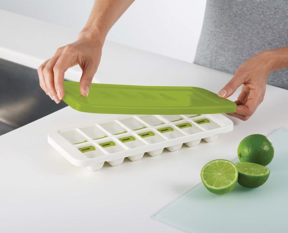 Joseph Joseph QuickSnap Plus Green Ice Cube Tray - Image 5