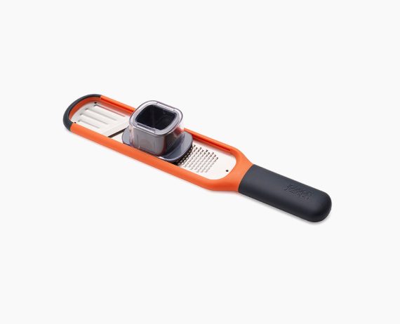 Joseph Joseph Handi-Grate Orange 2-in-1 Mini Grater & Slicer