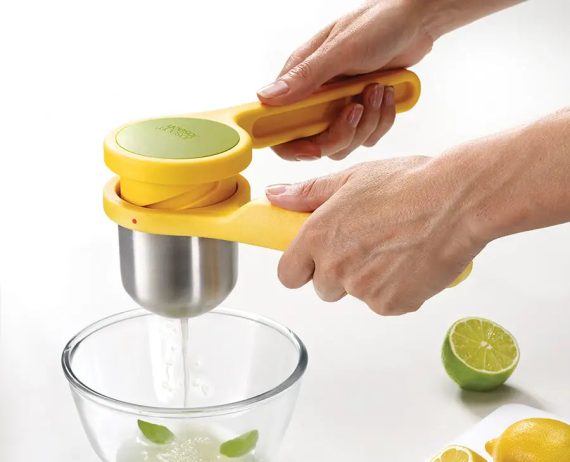 Joseph Joseph Helix Yellow Citrus Juicer - Image 2