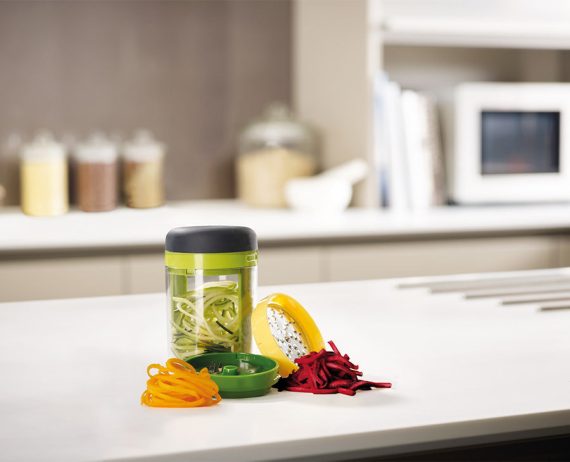 Joseph Joseph Spiro Green Hand-held Spiralizer - Image 2