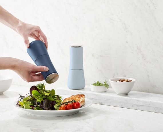 Joseph Joseph Milltop Blue Salt & Pepper Mills - Editions - Image 2