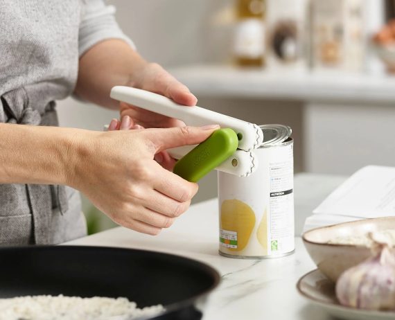 Joseph Joseph Pivot 3-in-1 White Can Opener - Image 3