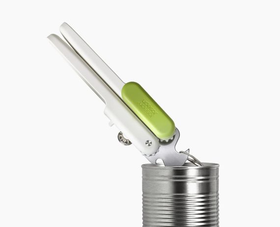 Joseph Joseph Pivot 3-in-1 White Can Opener - Image 4
