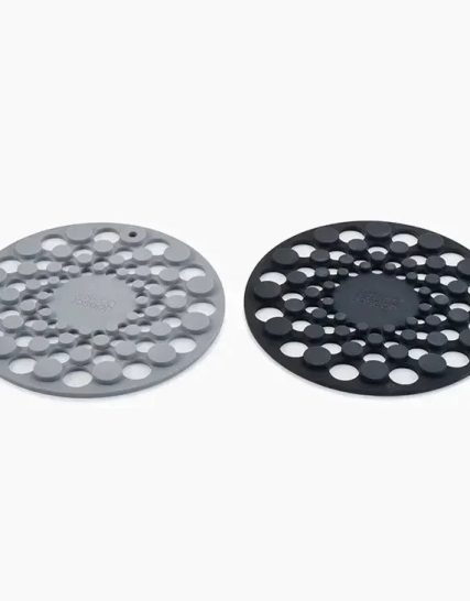 Joseph Joseph Spot-On Set of 2 Gray Silicone Trivets