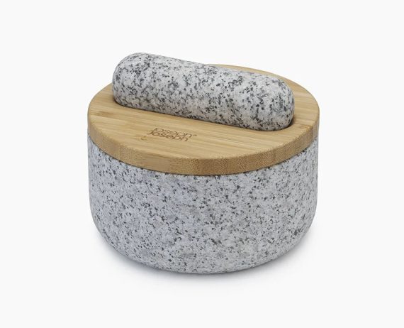 Joseph Joseph Dash Pestle & Mortar with Bamboo Lid
